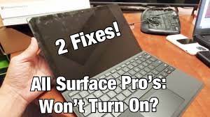 How to Fix Surface Go That Won't Turn On