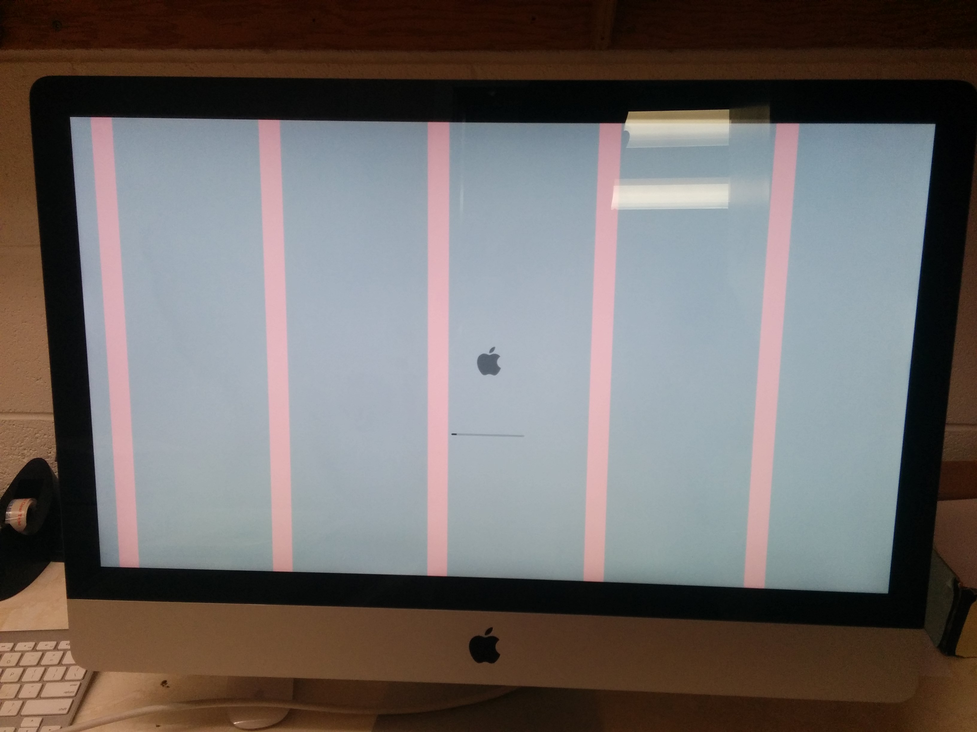 Causes for lines on your iMac display