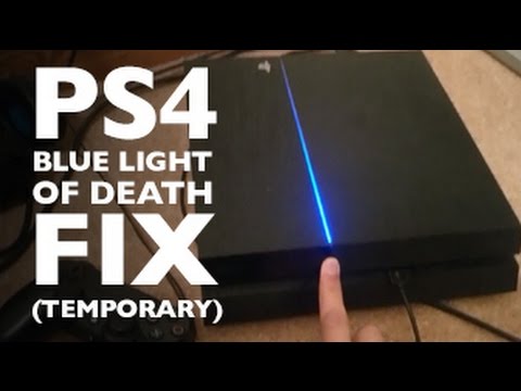 Fix Playstation 4 blue light of death problem